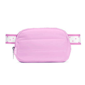 Solid Puffer Belt Bag